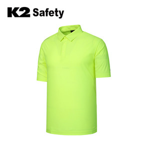 K2 TS-2203 (YE) 반팔티셔츠 단체복 근무복 워크웨어
