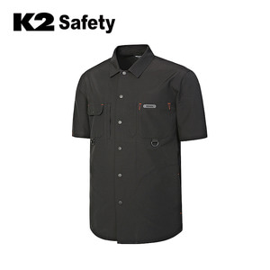 K2 SH-2401 (BK) 반팔셔츠 단체복 근무복 워크웨어