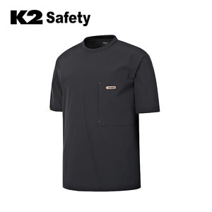 K2 TS-2201 (BK) 반팔티셔츠 단체복 근무복 워크웨어