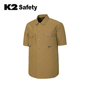 K2 SH-2402 (BR) 반팔셔츠 단체복 근무복 워크웨어