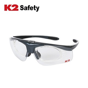 K2 보안경 KP-103A 안전고글 무색보안경 도수렌즈 부착형 차광보안경 투명보안경고글