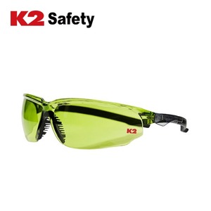 K2 보안경 KP-105C (#1.7) 안전고글 노란색 보안경 도수렌즈 부착형 차광보안경 스포츠형고글 김서림방지