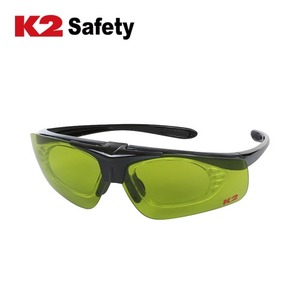 K2 보안경 KP-103B (#1.7) 안전고글 무색보안경 도수렌즈 부착형 차광보안경