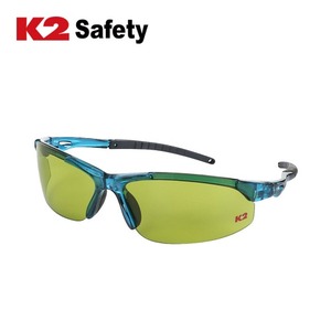 K2 보안경 KP-104C (#1.7) 안전고글 노란색고글 차광보안경 차광도 #1.7 투명보안경고글